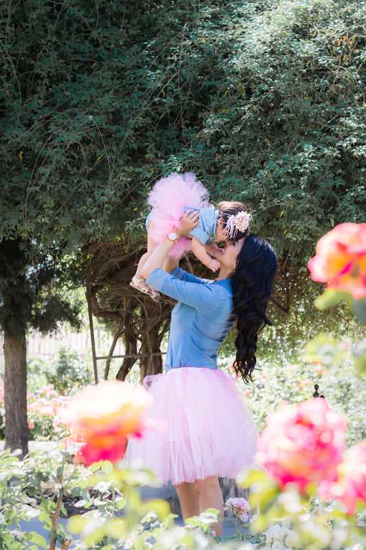 Mom and daughter tutus